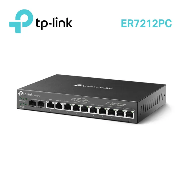 【TP-Link】基地台+3合1交換器★(2入)EAP235吸頂式基地台+(1入)ER7212PC PoE交換器/分享器/路由器