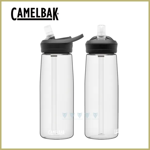 【CAMELBAK】750ml eddy+多水吸管水瓶(水壺/全新設計/多喝水)