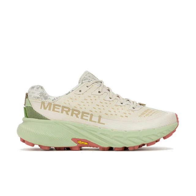 MERRELL Agility Peak 5 女 越野鞋 戶外 登山 輕量 舒適 抓地力 牡蠣白(ML068264)