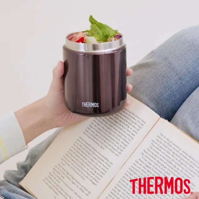 【THERMOS 膳魔師】不鏽鋼真空保溫燜燒罐500ml(JBR-500)