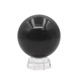 【鑫運來】◎黑碧璽球(300-400g)