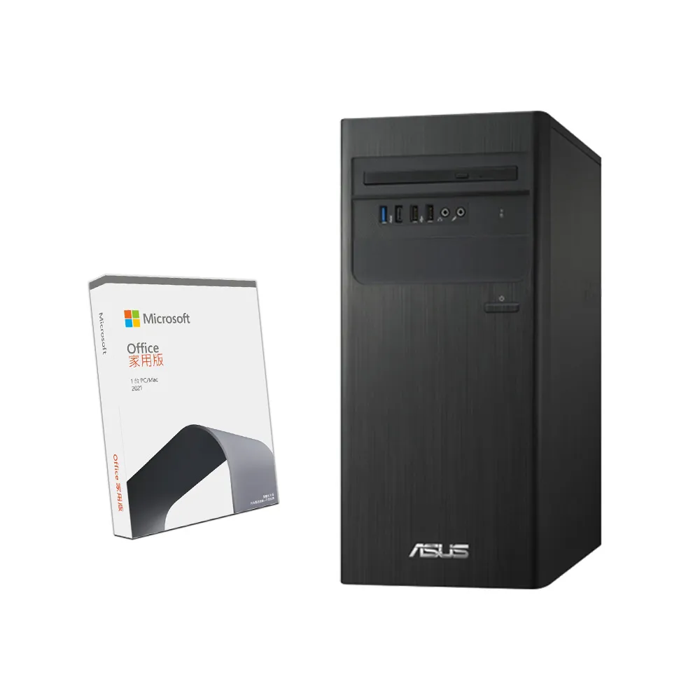 【ASUS 華碩】Office2021組★G6900 雙核電腦(H-S500TE/G6900/8G/256G SSD/WIN11)