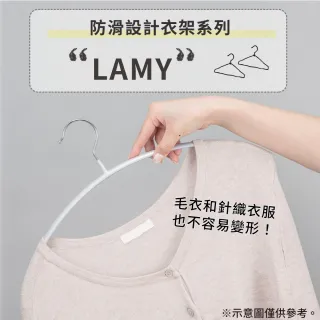 【NITORI 宜得利家居】拱形衣架 防滑衣架 5入 LB2s01 WH 5P(拱型衣架 防滑衣架 衣架)