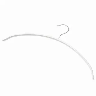 【NITORI 宜得利家居】拱形衣架 防滑衣架 5入 LB2s01 WH 5P(拱型衣架 防滑衣架 衣架)