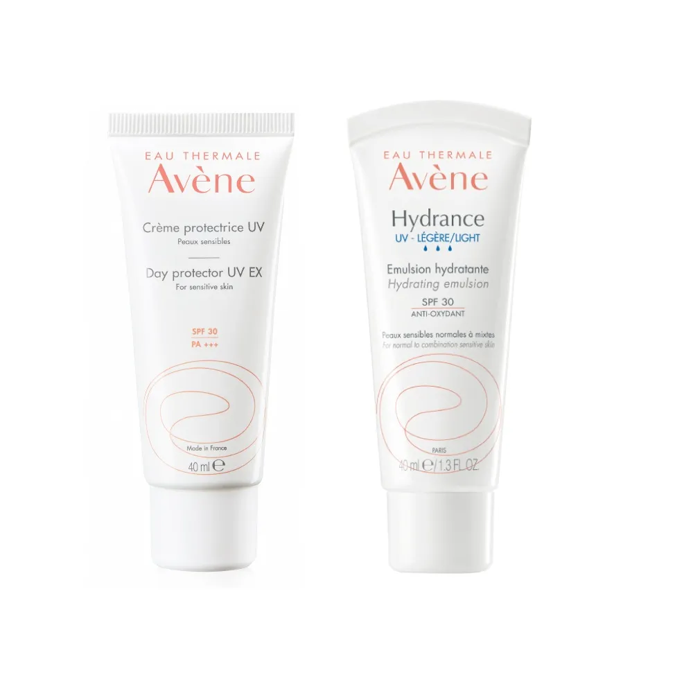 【Avene 雅漾官方直營】清爽抗UV隔離乳SPF30 40ml PA+++(一般款/保濕款)