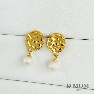【DMOM】個性手工天然珍珠耳環