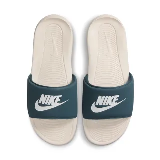 【NIKE 耐吉】拖鞋 男鞋 運動 VICTORI ONE SLIDE 白藍 CN9675-403