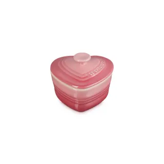 【Le Creuset】瓷器愛心烤盅300ml(薔薇粉)