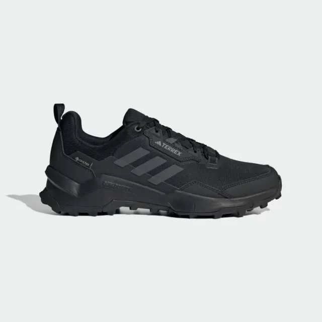 【adidas 愛迪達】TERREX AX4 GORE-TEX 登山鞋(HP7395 男鞋 運動鞋 戶外鞋 黑)