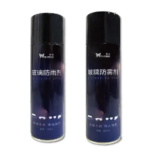 【WOLFBOX狼盒】奈米科技防炫光清晰透亮汽車玻璃鏡片防霧雨劑420ml/大紫罐(安全帽後照鏡眼鏡遊艇玻璃精)