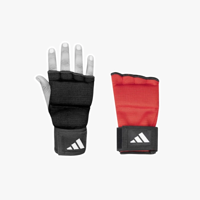 【adidas 愛迪達】吸震拳擊手綁帶(拳擊繃帶 纏手帶 泰拳 格鬥 拳擊手套)