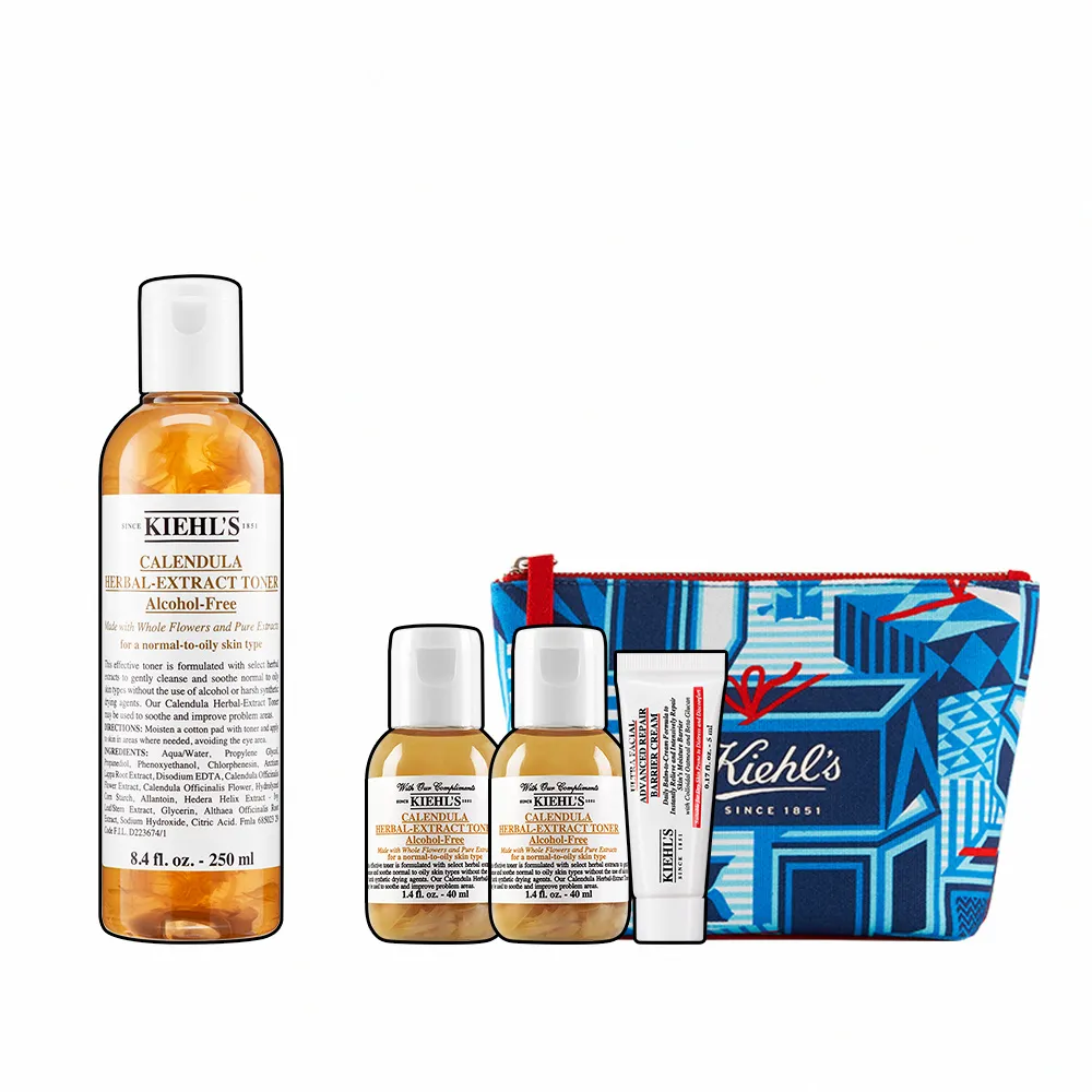 【Kiehl’s 契爾氏】效期:2025/7 官方直營 金盞花植物精華化妝水 250ml(Kiehl’s)