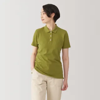 【MUJI 無印良品】女水洗鹿子織短袖POLO衫(共6色)