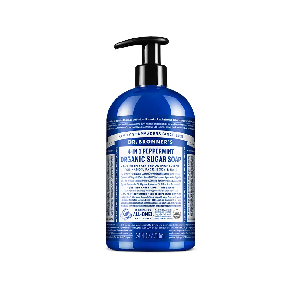 即期品【Dr.Bronner’s 布朗博士】沐浴露系列 5種味道 710ml/24oz(效期至2025/12)