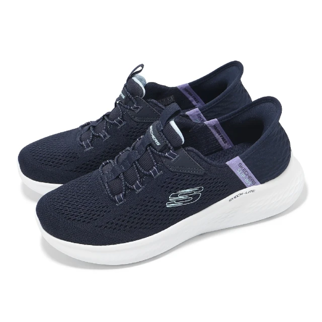 SKECHERS 休閒鞋 Skech-Lite Pro-True Story Slip-Ins 女鞋 藍紫 健走鞋(150017-NVMT)