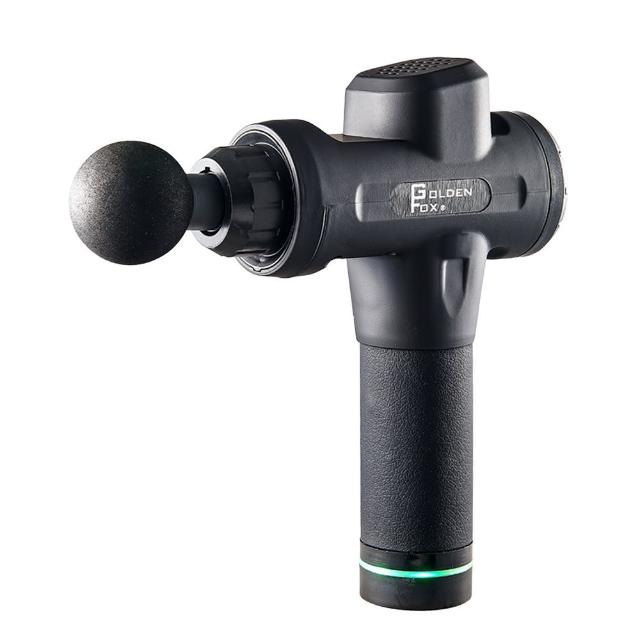  GOLDEN FOX GF-901 專業頸椎按摩器，紅黑雙色設計，10mm 強勁振幅提供深度舒緩，充電式電源續航長達6小時。主機尺寸73×245×175 mm，重量僅1200g，輕便易用。配件包含8顆多功能按摩頭、收納袋及充電器，中國製造，BSMI許可字號R51286，適合日常肩頸放鬆，提升生活品質。 