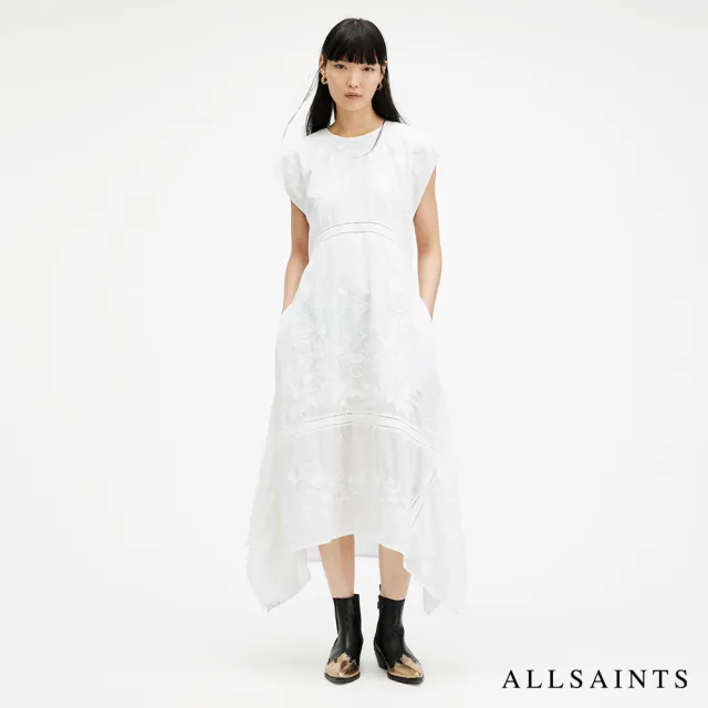 【ALLSAINTS】GIANNA 刺繡口袋洋裝 WD588Z(舒適版型)