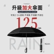 【樂邦】2入/反向環扣黑膠防曬自動雨傘(摺疊傘 反向傘 大傘面 環扣傘 勾勾傘 三折傘 10骨)