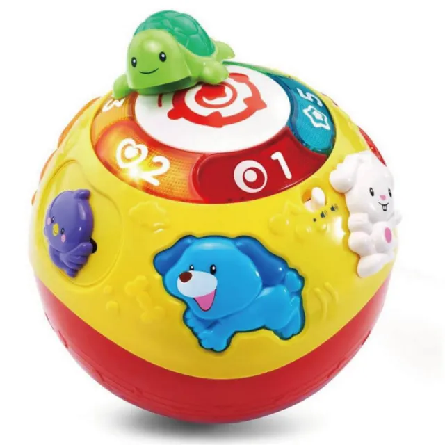 【ToysRUs 玩具反斗城】Vtech 動物聲光滾滾球(嬰兒玩具 學前玩具)