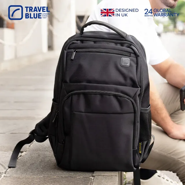 【Travelblue 藍旅】雙11 Travel Blue 藍旅 PRESTIGE-black 魅力款背包 黑(車麗屋)