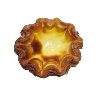 【法布甜】千層可頌蛋塔x2盒(4入/盒_附提袋)