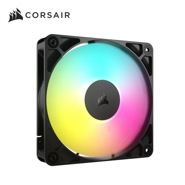 CORSAIR 海盜船 RS120 ARGB機殼風扇(黑)