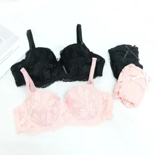 【尚芭蒂】2套組 C 日系少女爆乳蕾絲成套內衣