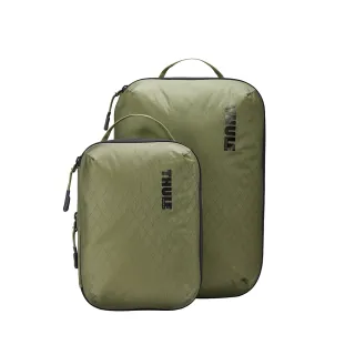 【Thule 都樂︱官方直營】★衣物壓縮收納包組-小+中TCCS-201(交換禮物 聖誕禮物 男包/女包)