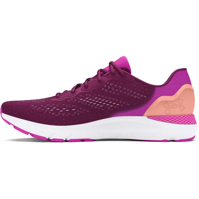 【UNDER ARMOUR】UA 女 HOVR SONIC 6 慢跑鞋 運動鞋_3026128-500(粉紫色)