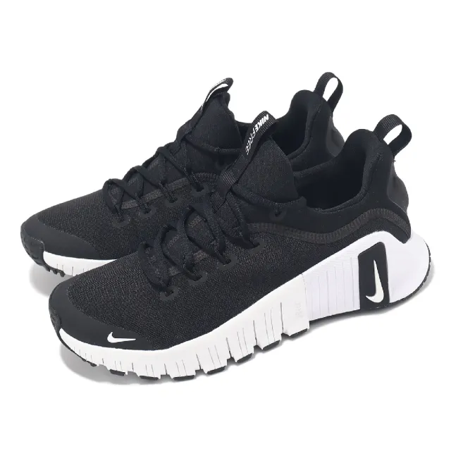 【NIKE 耐吉】訓練鞋 Wmns Free Metcon 6 女鞋 男鞋 黑 白 健身 重訓 運動鞋 FJ7126-001
