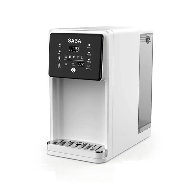 【SABA】免安裝 RO即熱式開飲機 水質檢測 UV殺菌 桌上型 RO逆滲透(SA-HQ02)