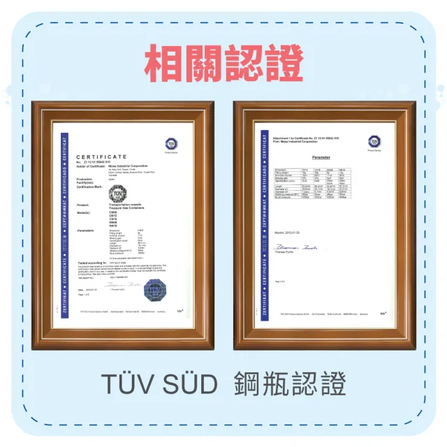 【SodaSparkle】氣泡水機專用CO2鋼瓶-96入四盒組(贈氣泡瓶)