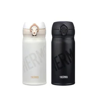 【THERMOS 膳魔師】不鏽鋼超輕量彈蓋真空保溫瓶350ml(JNL-352HL)