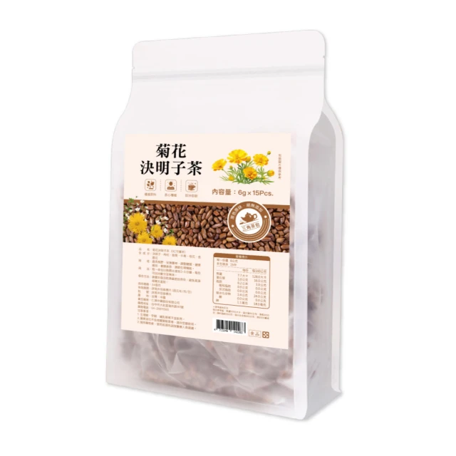 菊之韻 菊花決明子茶（3C守護茶））X1袋組(養生茶、枸杞茶、機能茶、牛蒡茶)