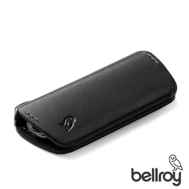 Bellroy Key Cover Plus 系列真皮長型鑰匙包(沉穩黑)