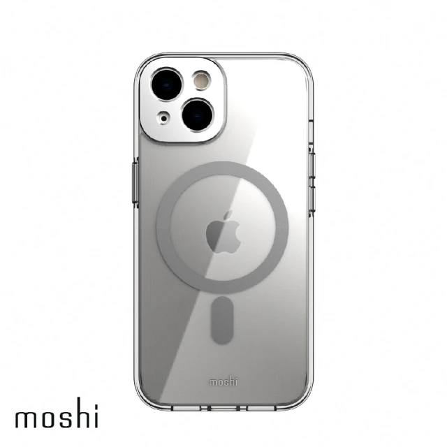 moshi iPhone 14 Plus iGlaze MagSafe 磁吸輕量透明保護殼(iPhone 14 Plus)