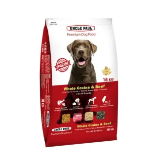 【UNCLE PAUL 保羅叔叔】全犬種用-牛肉糙米18KG(狗糧、狗飼料、犬糧)