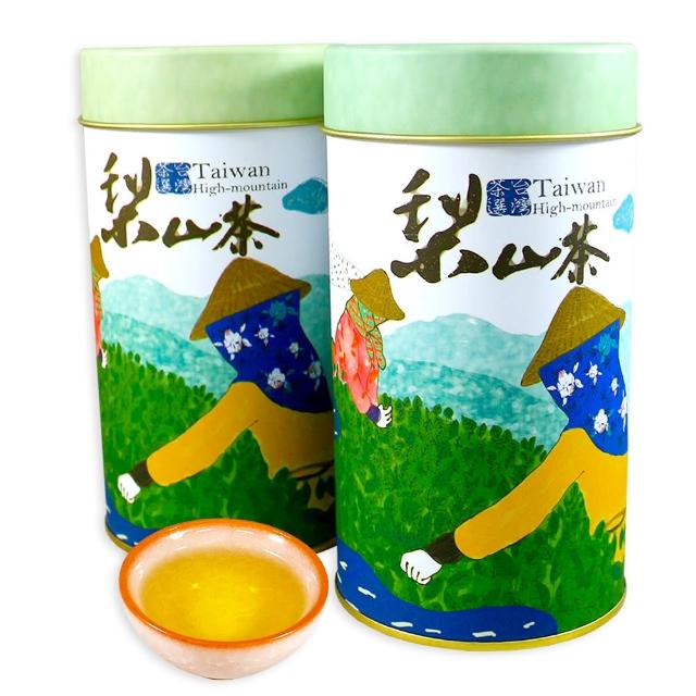 【龍源茶品】梨山特選手採高冷青烏龍茶葉150gx8罐(共2斤;生青茶;無焙火;微發酵;附提袋;春茶)