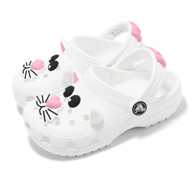 Crocs 洞洞鞋 Classic Iam Cat Clog T 小童 小香粉 經典貓咪克駱格 小朋友 卡駱馳(2100151NG)