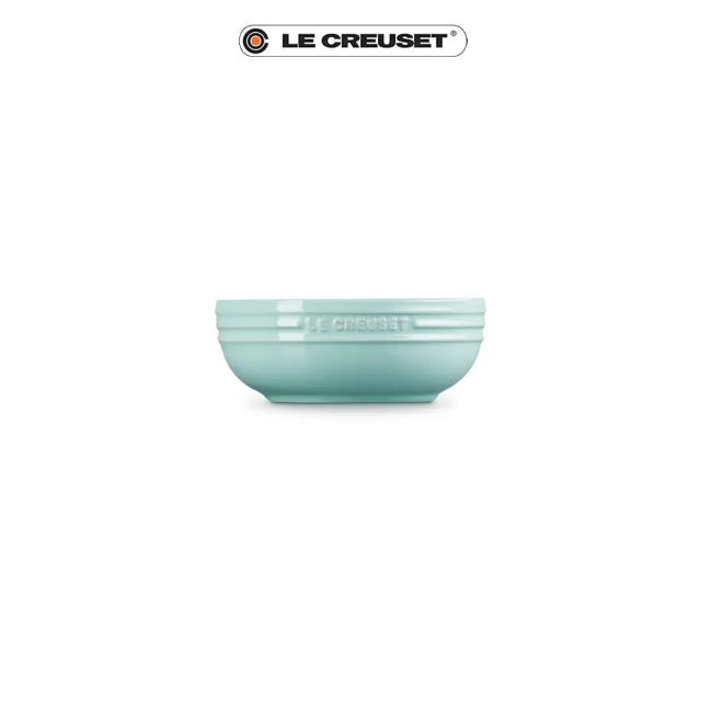 【Le Creuset】瓷器輕虹霓彩系列深圓盤13cm(薄荷綠)