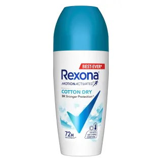 【Rexona 蕊娜】制汗爽身香體露45ML(清新舒棉)