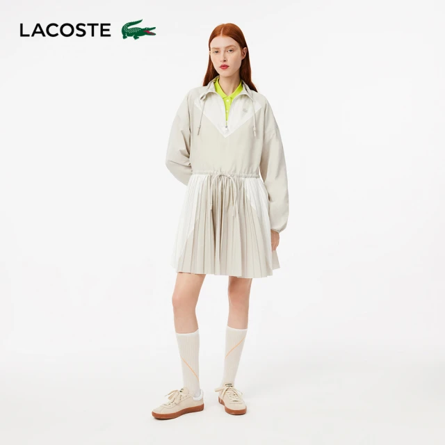 LACOSTE 女裝-直筒單色運動褲(深藍色) 推薦