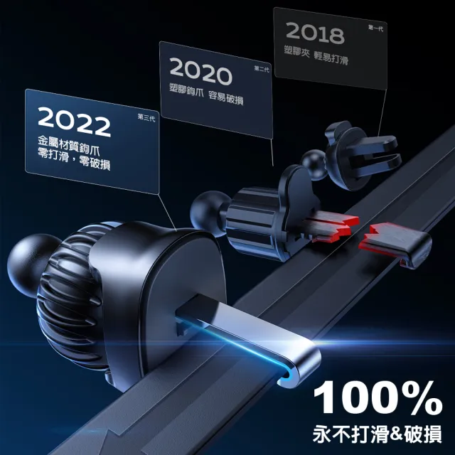 【Lisen】穿月磁吸汽車支架(出風口手機架/汽車手機架/手機架/導航支架/Magsafe)