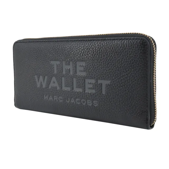 【MARC JACOBS 馬克賈伯】THE LEATHER 荔枝紋拉鍊手掛長夾(多色選)
