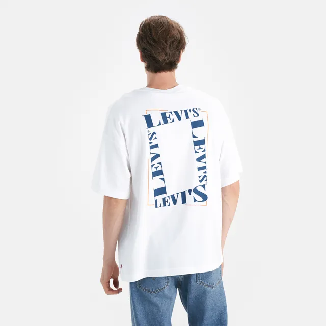 【LEVIS 官方旗艦】男款 舒適短袖 LOGO短袖 Tee  人氣新品 001AK-0000