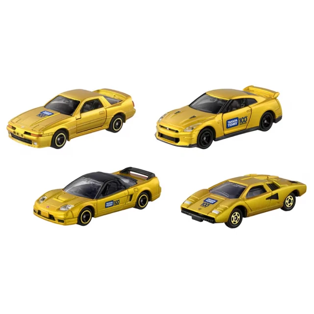 TOMICA TAKARATOMY 100週年紀念車組 金(小汽車)