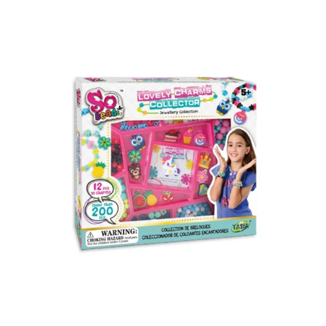 ToysRUs 玩具反斗城 So Beads 可愛吊飾串珠組(女孩玩具 化妝玩具 裝飾品 手飾)