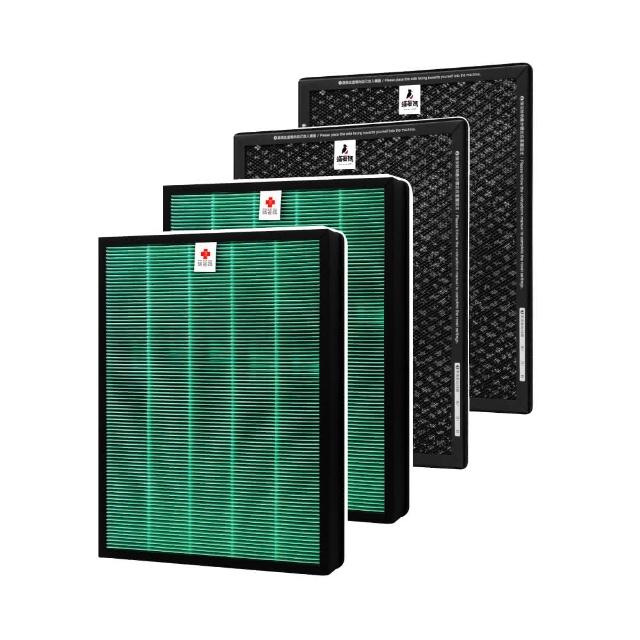 【蟎著媽】高效型濾網2套優惠組(適用 Coway AP-1008 AP-1009CH AP-1010HH AP-1012GH AP-2015F 空氣清淨機)