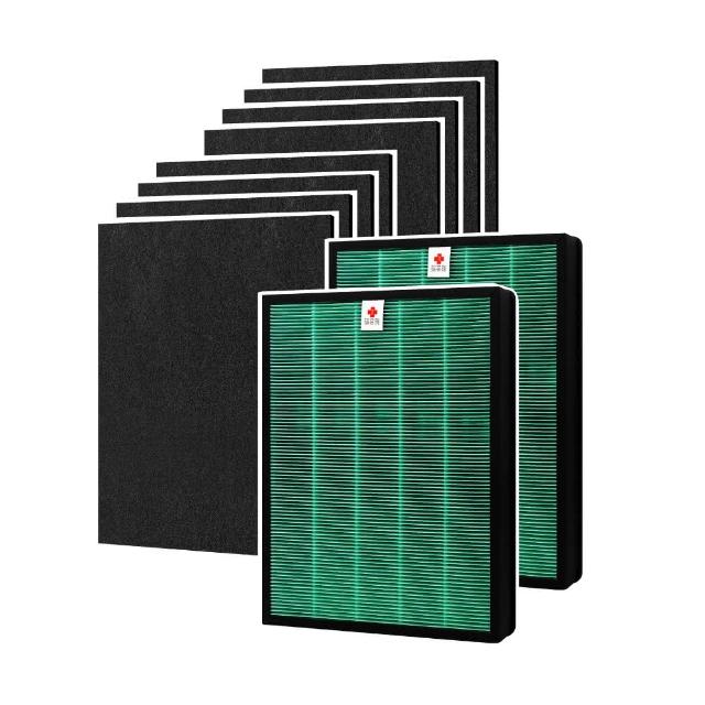 【蟎著媽】濾網2套優惠組(適用 Coway AP-1008 AP-1009CH AP-1010HH AP-1012GH AP-2015F 空氣清淨機)