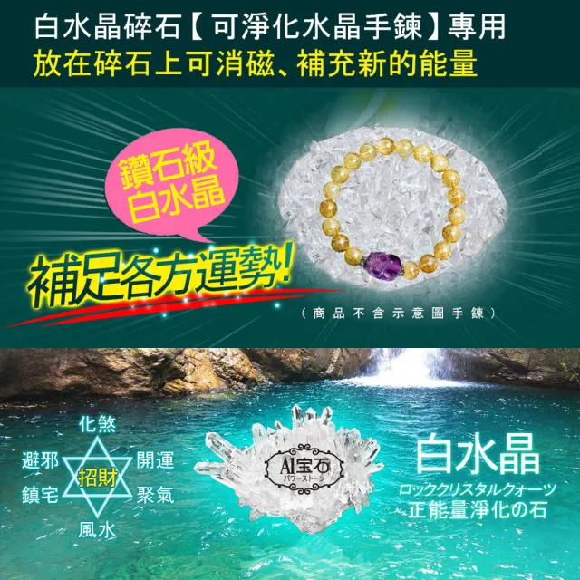 【開運億姊】鈦晶手鍊-紫水晶貔貅-招財/開運/桃花/貴人運旺/防小人旺九紫離火運(贈白水晶淨化碎石)